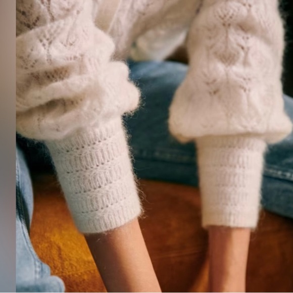 Sezane Marlow Jumper Ecru - Picture 3 of 16